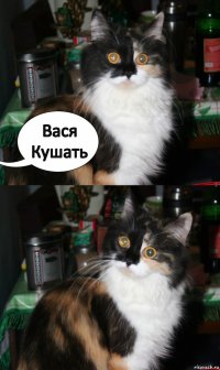 Вася
Кушать