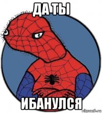 да ты ибанулся