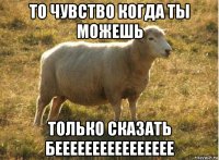 то чувство когда ты можешь только сказать бееееееееееееееее