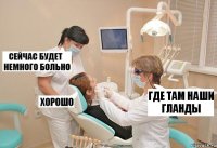 Где там наши гланды