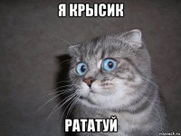 я крысик рататуй