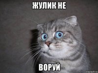 жулик не воруй