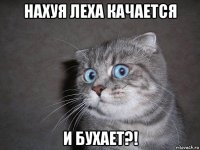 нахуя леха качается и бухает?!