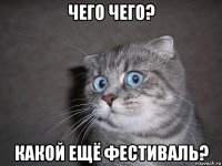 чего чего? какой ещё фестиваль?