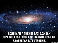  если маша пукнет раз. одивай противо газ еслии маша пунет раз то взорвется вся странна.