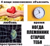 Когда племянник старше тебя