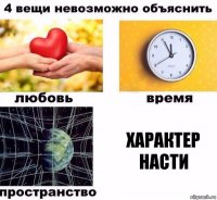 Характер Насти