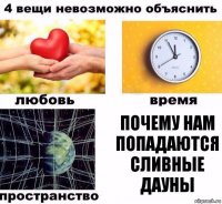 почему нам попадаются сливные дауны