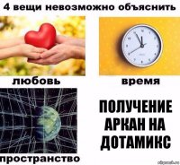 Получение аркан на дотамикс