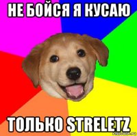 не бойся я кусаю только streletz