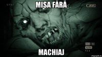 misa fără machiaj