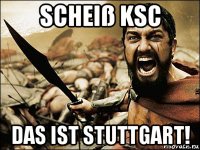 scheiß ksc das ist stuttgart!