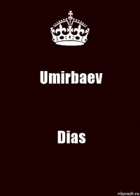 Umirbaev Dias