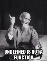  undefined is not a function