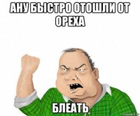 ану быстро отошли от ореха блеать