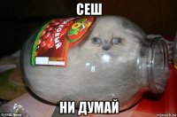 сеш ни думай