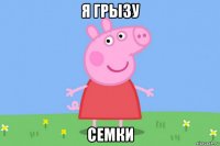 я грызу семки