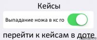 Кейсы Выпадание ножа в кс го перейти к кейсам в доте