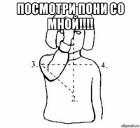 посмотри пони со мной!!!! 