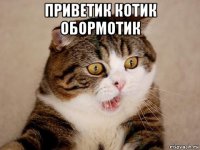 приветик котик обормотик 