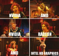 nvidia amd nvidia radeon amd intel hd graphics