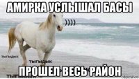 амирка услышал басы прошел весь район