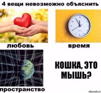 Кошка, это мышь?