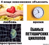 Ёбаных петушарских циклопов