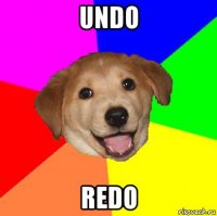 undo redo