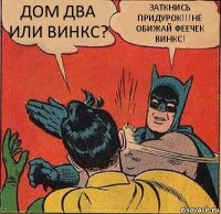 ДОМ ДВА ИЛИ ВИНКС? ЗАТКНИСЬ ПРИДУРОК!!!НЕ ОБИЖАЙ ФЕЕЧЕК ВИНКС!