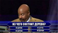 Из чего состоит дерево? Из дерева Из дерева Из дерева Из дерева