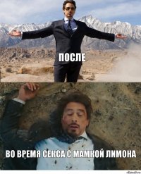 После Во время секса с мамкой лимона