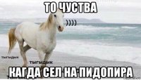 то чуства кагда сел на пидопира