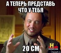 а теперь представь что у тебя 20 см