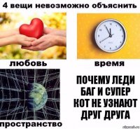 Почему леди баг и супер кот не узнают друг друга