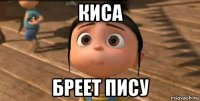 киса бреет пису