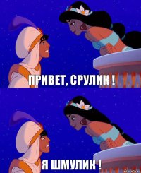 привет, срулик ! я шмулик !