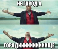 не город а городиииииииииище