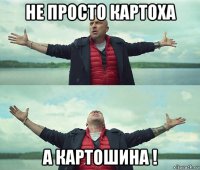 не просто картоха а картошина !