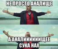 не просто аналище а аналиииииищее сука нах