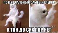 потенциальный самец-ролевик а тян до сих пор нет