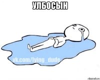 улбосын 