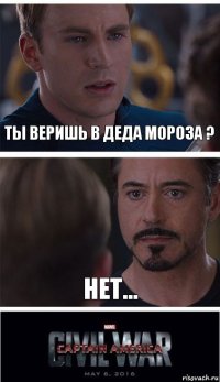 ты веришь в деда мороза ? нет...