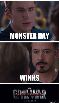 Monster hay Winks