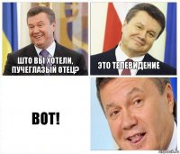 Што вы хотели, Пучеглазый Отец? Это телевидение Вот!