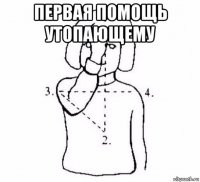 первая помощь утопающему 