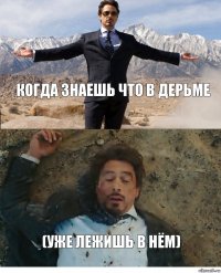 Когда знаешь что в дерьме (Уже лежишь в нём)