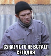  сука! чё то не встаёт сегодня