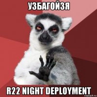 узбагойзя r22 night deployment