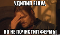 удилил flow, но не почистил фермы